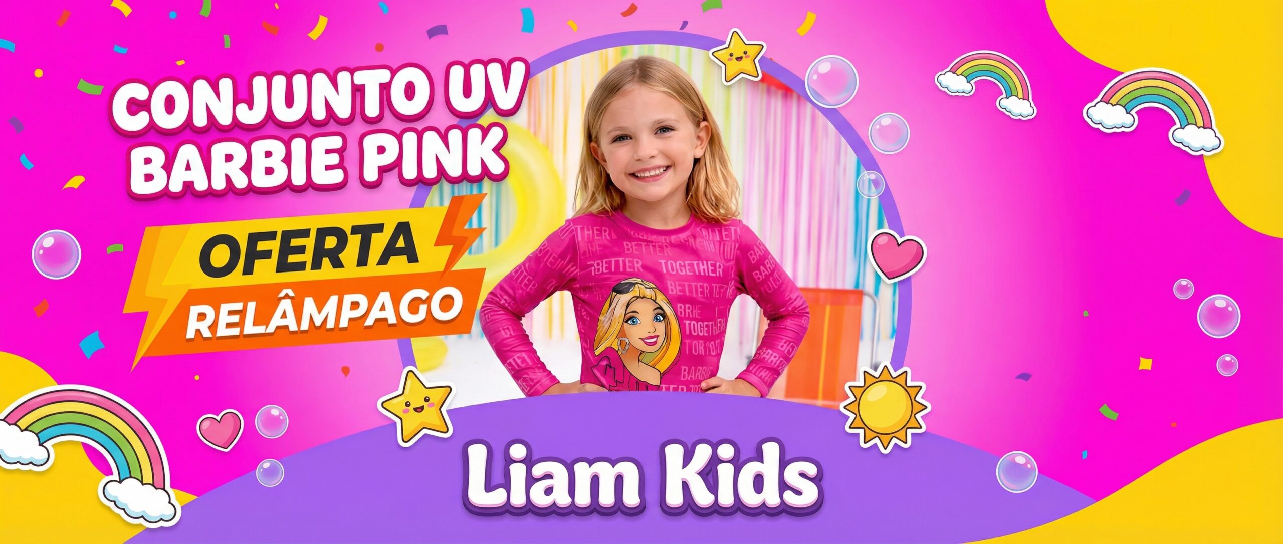Banner Liam Kids Roupa