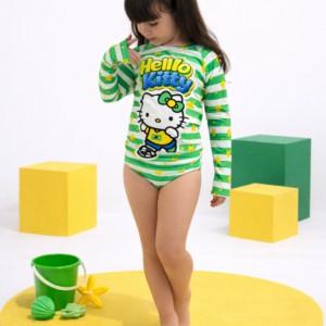 Conjunto Moda Praia Menina UV50+ Copa 2026